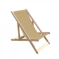 Кресло-шезлонг деревянное складное
