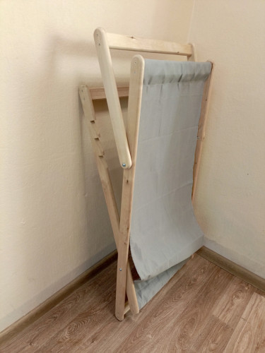 Кресло-шезлонг деревянное складное в Краснодаре