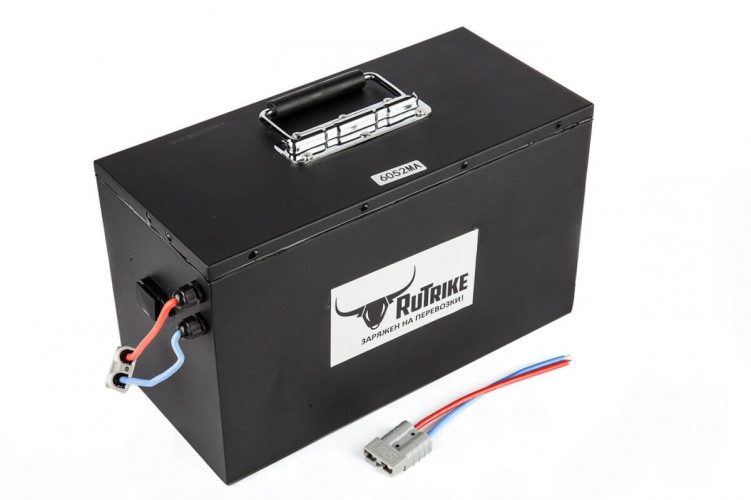 Литиевый тяговый аккумулятор RuTrike 60V52A/H Li(MnCoNi)O2 в Краснодаре