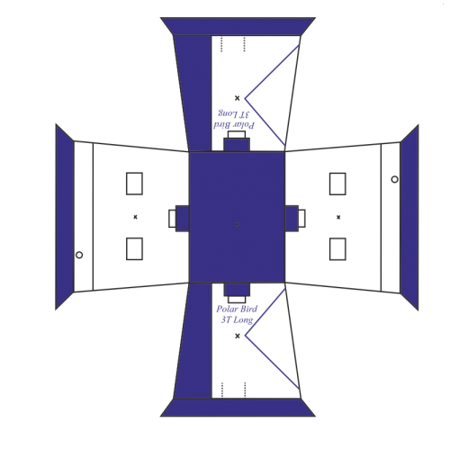 Зимняя палатка Polar Bird 3T Long компакт в Краснодаре