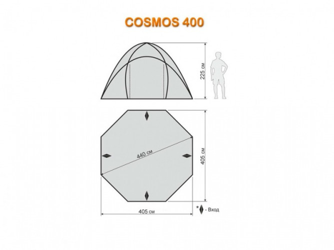 Шатер-тент World of Maverick COSMOS 400 в Краснодаре