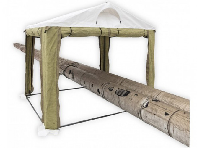 Палатка сварщика 2,0 X 2,0 ПВХ/брезент в Краснодаре