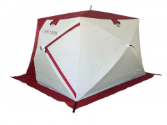 Зимняя палатка для рыбалки Куб Снегирь 3T Long Компакт