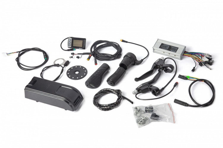 Мотор-колесо Eltreco 48V 350W LCD 26" передний АКБ HL 48V 10А/ч в Краснодаре