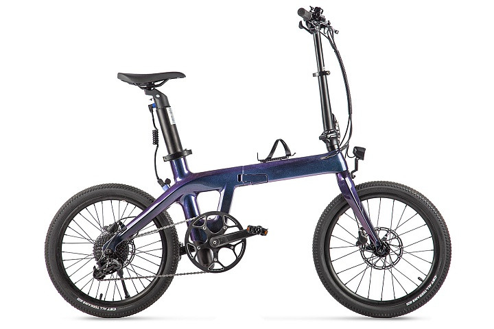 Электровелосипед складной Carbon 20" Sporto в Краснодаре