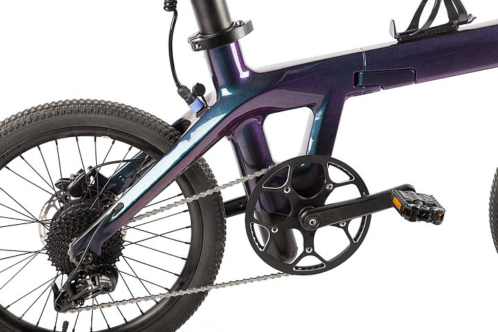 Электровелосипед складной Carbon 20" Sporto в Краснодаре