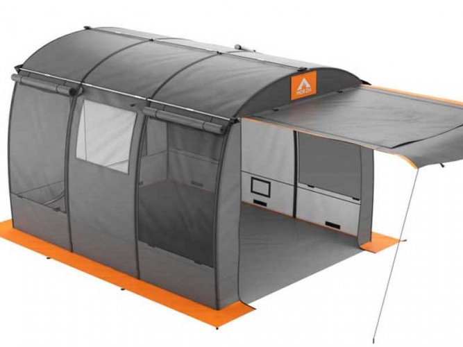 Шатёр - Мобильная баня-палатка Морж Shelter 2 сорт в Краснодаре