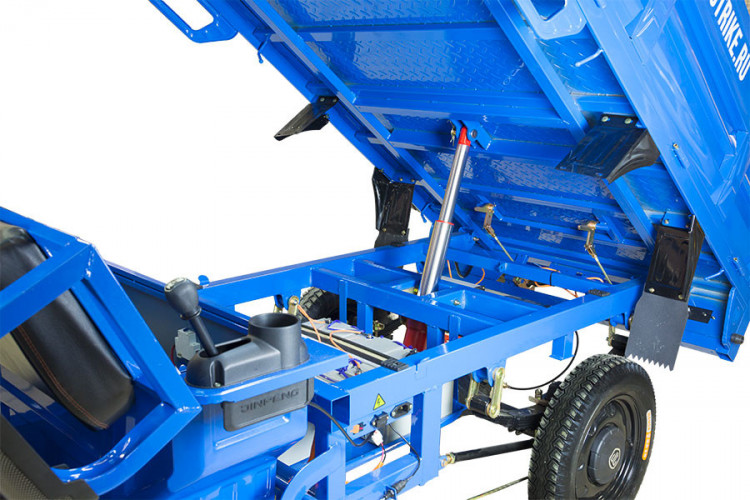 Грузовой электрический трицикл Rutrike D5 1700 гидравлика в Краснодаре