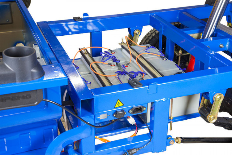 Грузовой электрический трицикл Rutrike D5 1700 гидравлика в Краснодаре